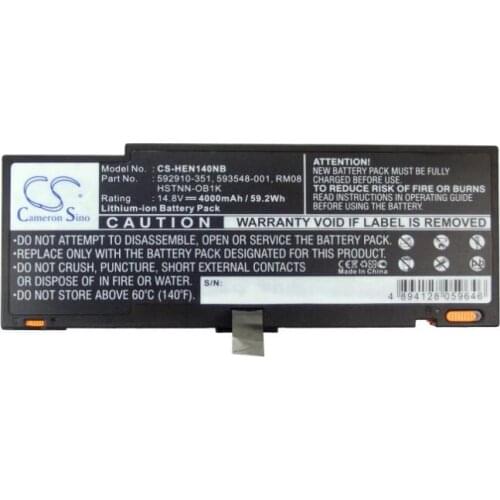 Cameron Sino 4000mAh battery for HP Envy 14-1000 1002tx 1003tx 1004tx 1006tx 1009tx 1014tx 1015tx 1050ea 1090ee 1090eo 1099br