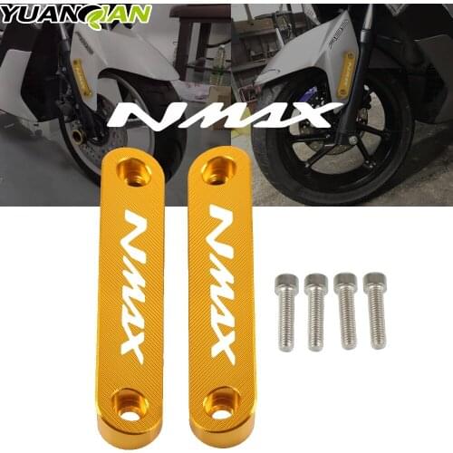 Motorcycle Accessories Front Axle Coper Plate Decorative Cover For Yamaha NMAX N-MAX N MAX 155 2017 2018 X-MAX 125 250 300 400