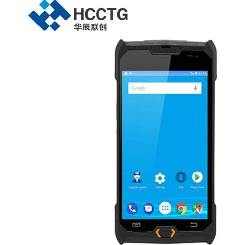 Android PDA Handheld 5inch Touch screen NFC card IP67 mobile POS terminal logistic pda with android 1D 2D barcode scanner C50