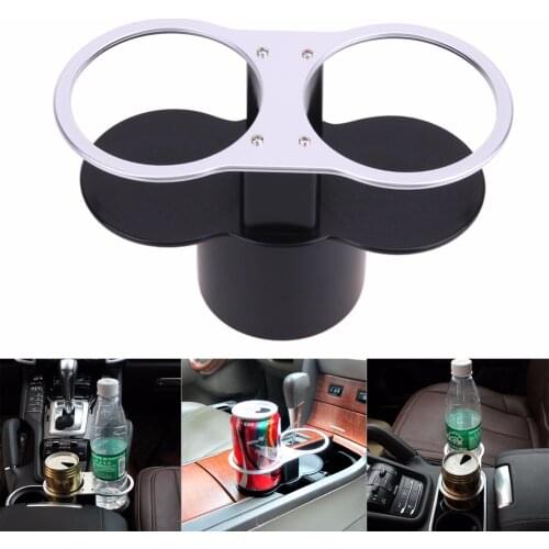 Double Hole Universal Car Cup Holder Multifunctional Drink Holder Car Styling Bottle Jar Can Holder In The Car Auto Products