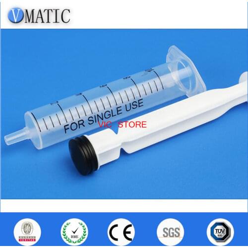 Free Shipping 10ml/10cc Luer Lock Dispensing Syringes Glue Dispenser Manual Syringe