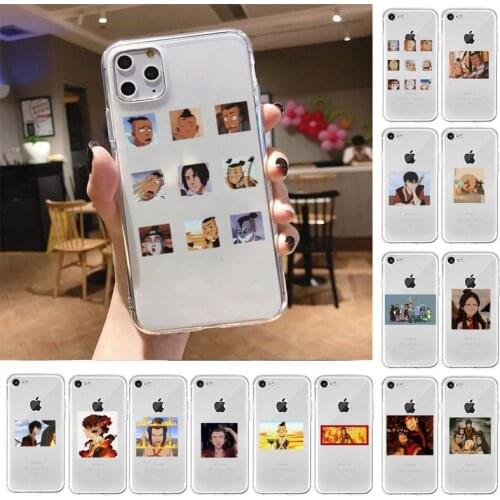 Avatar The Last Airbender Phone Case For iPhone X XS MAX 6 6s 7 7plus 8 8Plus 5 5S SE 2020 XR 11 11pro max Clear funda Cover
