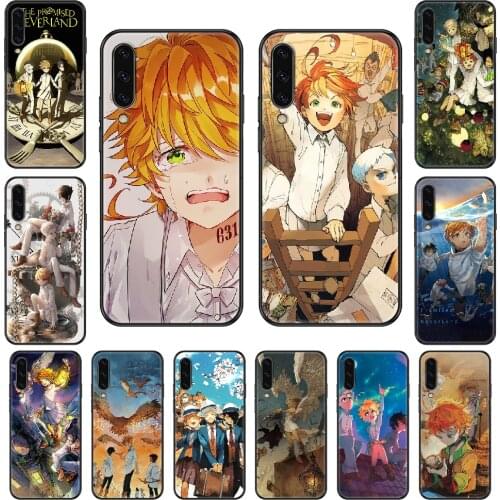 Anime The Promised Neverland Phone case For Samsung Galaxy A 3 5 8 9 10 20 30 40 50 70 E S Plus 2016 2017 2018 2019 black luxury