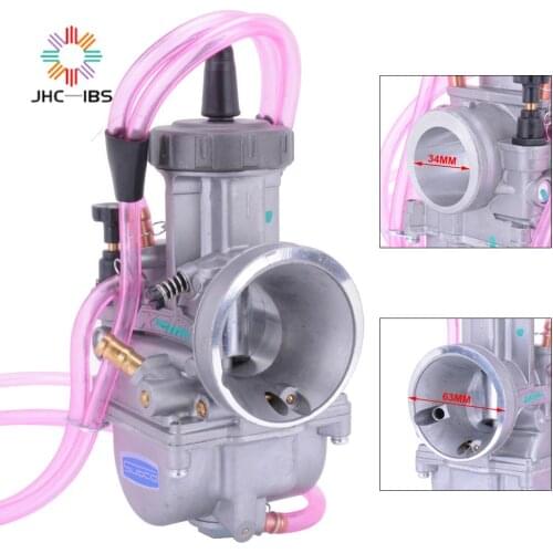Motorcycle Universal 34mm 36mm 38mm 40mm PWK Carburetor 2T 4T Carburador engine Motocross For ATV Suzuki Yamaha Dirt Bike