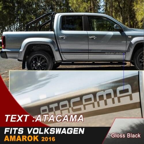 Car decals side door stripe cool graphic Vinyl car sticker for AMAROK 2009 2010 2011 2012 2013 2014 2015 2016 2017 2018 2019