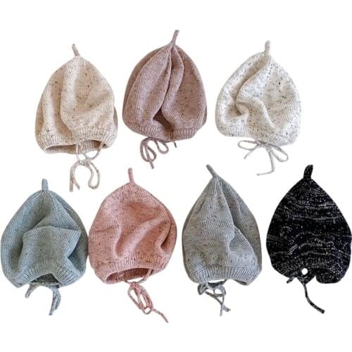 New Baby Beret Hats for Girls Boys Autumn Winter Infant Knitted Hat Fashion Kids Berets Cotton Casual Children Hat 7 Colors