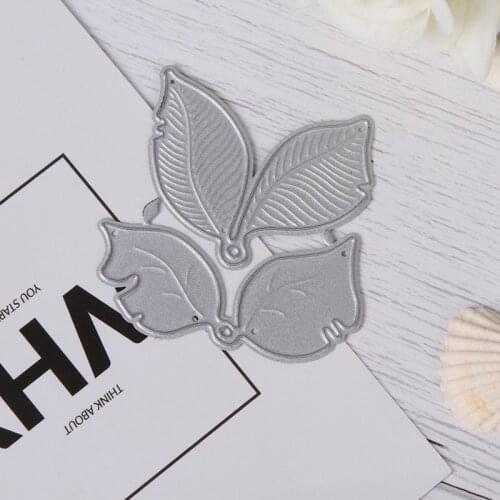 Two Leaves Paper Craft Carbon Steel Metal Cutting Dies For DIY Scrapbooking Photo Album Decorative Embossing Folder Stencil