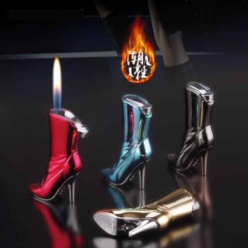 High heels boots lighters KTV bar gifts lighters inflatable lighters