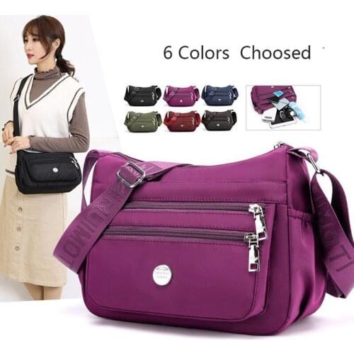 Women Handbag Ladies 2021 New Shoulder Bag Tote Messenger Cross Body Bag Purse Multifunction Multi-layer Handbags Korean version