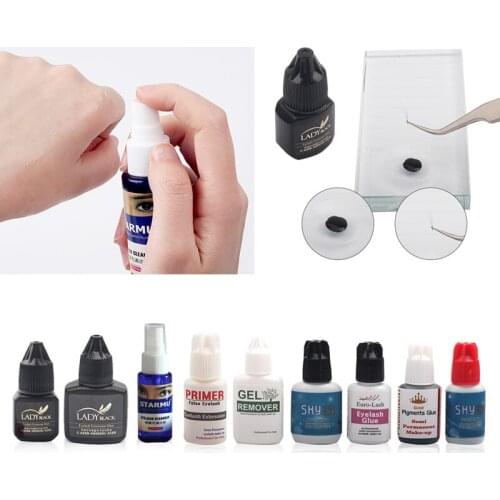1 Bottle Eyelash Extension Glue Fast Drying Eyelash Extension Glue Eyelash Adhesive Retain 6 Weeks Professional Tool for Make Up