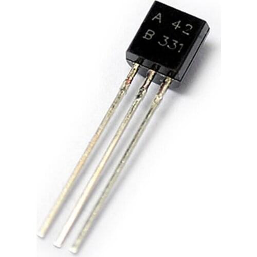 100pcs A42 MMBTA42 KSP42 NPN TO-92 Triode new and original For more specifications, please contact customer service