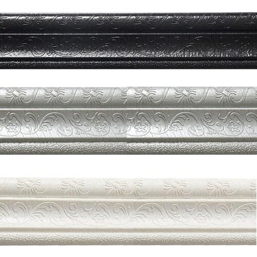 2pcs Wallpaper Border Peel and Stick Wall Border Waterproof Wall Border Self-Adhesive Mirror Borders Wall Decor for Kitchen