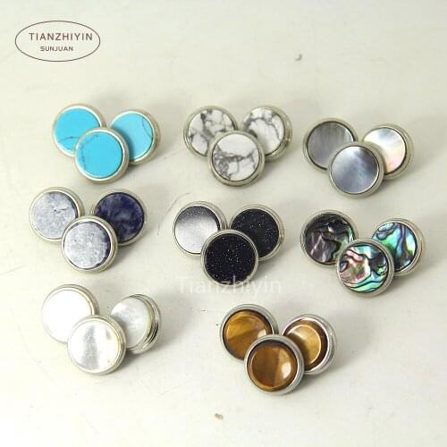 3 pcs trumpet finger buttons for repairing parts beautiful blue stone trumpet finger buttons for repairing parts and buttons