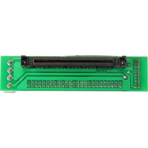SCSI SCA 80 PIN to 50 PIN Converter Card Computer Hard Drive Adapter for All U320/U160/LVD/SE
