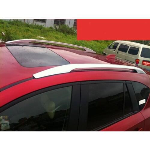 Aluminium Alloy! Side Bars Rails Roof Rack Luggage Carrier For MAZDA CX-5 CX5 2012-2015 3M Adhesive Type