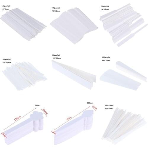 50/100pcs 10 Types Aromatherapy Fragrance Perfume Essential Oils Test Paper Strips Testing Strip