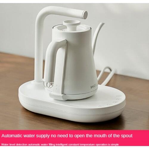 Automatic water injection coffee electric kettle set teapot and kettle insulation integrated pumping tea table coffee pot
