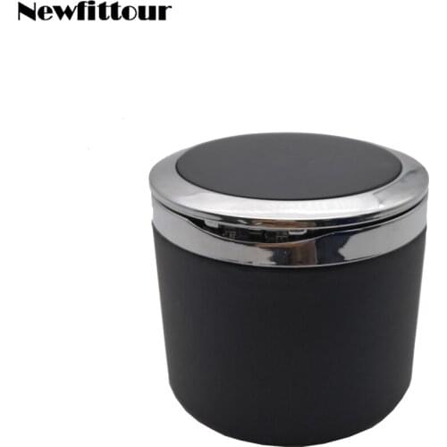 Car Ashtray with Anti-slip Rubber Bottom Suitable for Citroen C4 C4L C5 C6 C3XR