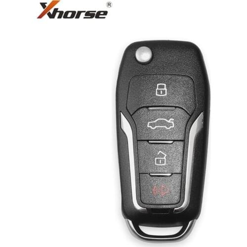 Xhorse XNFO01EN Universal Remote Key 4 Buttons Wireless For Ford English Version One Pcs