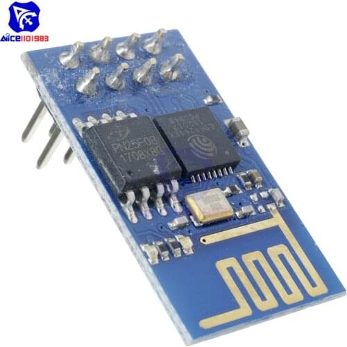 Diymore ESP-01 ESP8266 WIFI Wireless Transceiver Remote Serial Port Wireless Module LWIP AP+STA SMD Interface Board