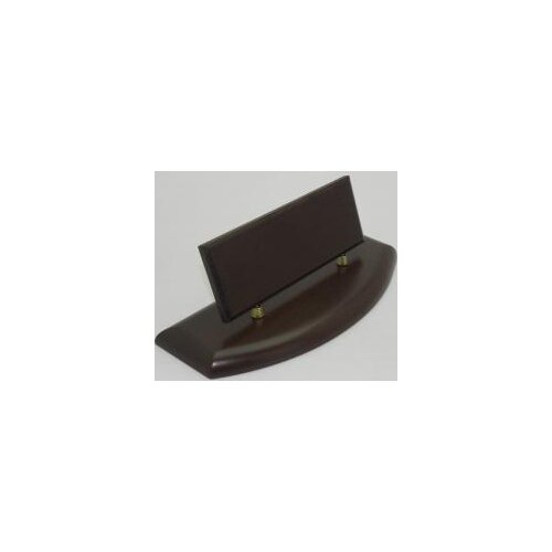 Wood Table Name Desk-Set Brown It will add Prestige to your Table do not doubt the Beautiful Image that will add to your table