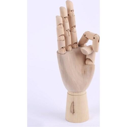 Wooden Hand Drawing Sketch Mannequin Model Human Artist Model Wooden Mannequin Hand Movable Limbs