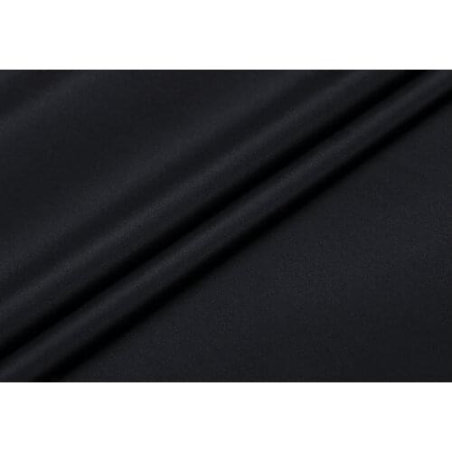 Howmay 100% pure silk fabric crepe de chine 30m/m 45" 130gsm 114cm CDC blackish grey 11# for sewing dress or DIY handmade