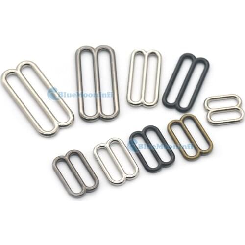 5/10/20/50 pcs Widemouth Alloy Round Triglides D ring Webbing Slides Leather Strap 20mm 25mm 38mm 50mm Bag