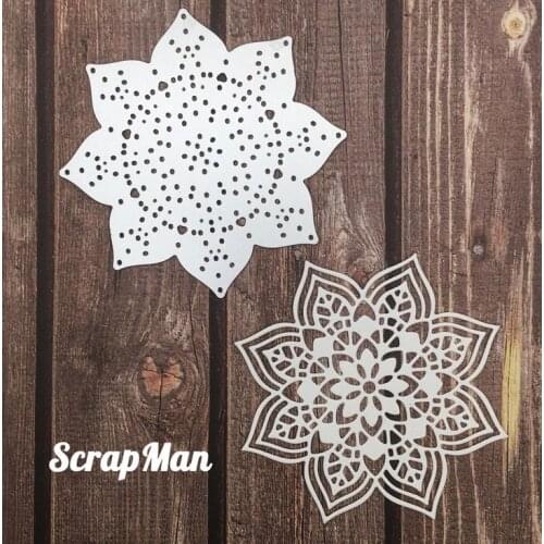 Circle background 3 Metal cutting dies cut die mold card Scrapbook paper craft knife mould blade punch stencils