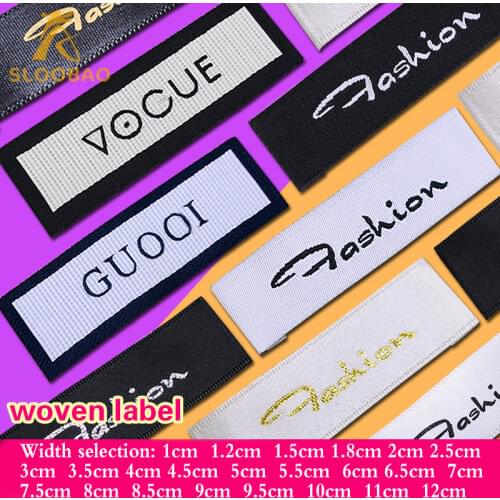 Trademark customized high-end customized clothing label free label washing label factory