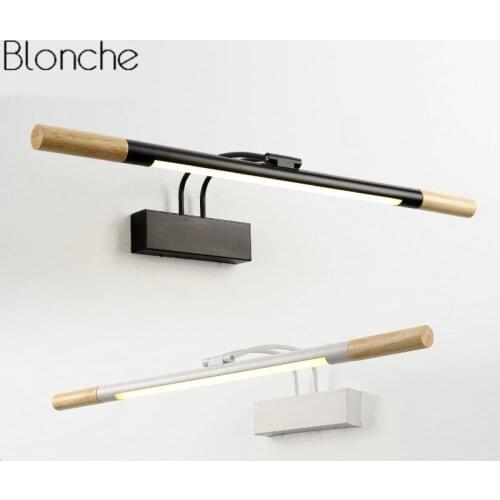 Nordic LED Wall Lamp Bathroom Bedside Mirror Lights Modern Creative Vanity Make Up Light Sconce Home Decor Fixtures Luminaire