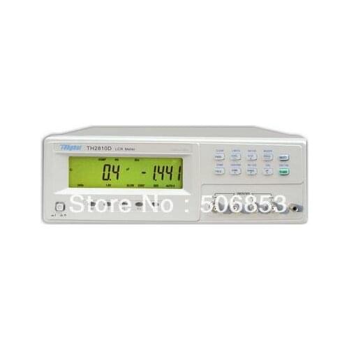 TH2810D Digital LCR Meter 100Hz, 120Hz, 1kHz, 10kHz with big LCD display and with sorting function