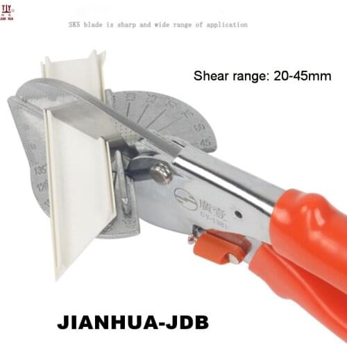 45 Degree 90 Degree U-shaped Edge Card Strip Angle Scissors, Wire Slot Cutter, Buckle Strip Multi-function Right Angle Scissors