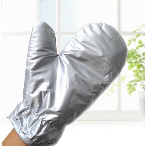 1 Pair Silver Cooking Ironing Mittens Heat Resistant Kitchen Thin Home Waterproof Non-toxic Cloth Clothes Steamer Oven Gloves