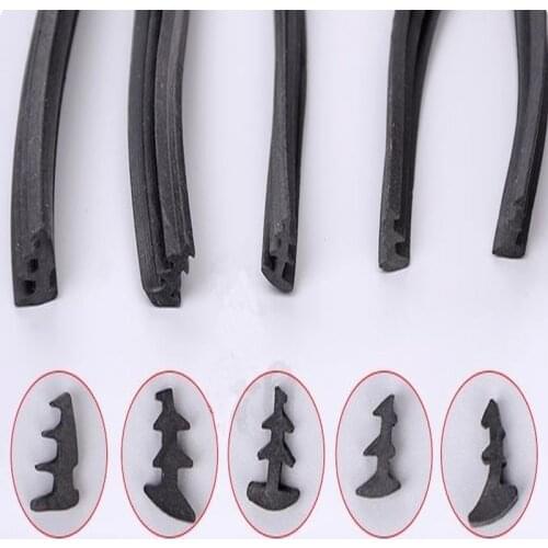 10 meters rubber sealing strip door and window glass soundproof windproof moisture proof fixed sealing strip