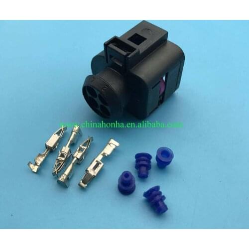 4-pin 2.8mm car headlight plug fog light connector 4B0973732 42128400