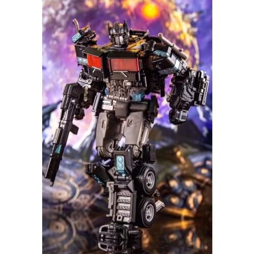 AOYI Transformation SS38 Car Robot Action Figure Toys G1 Siege Alloy Nemesis Prime Truck Dormant Version Deformation Model Toy