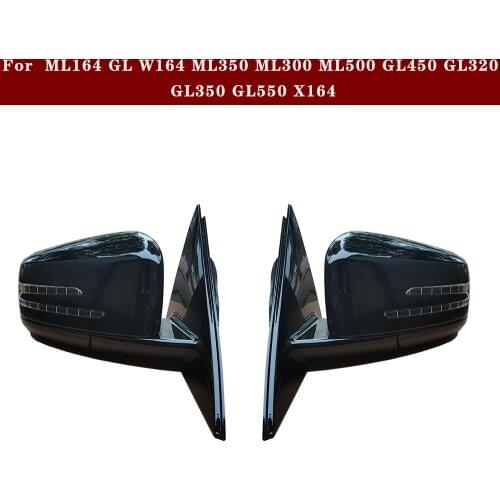 Car Outside Rearview Mirror Assembly For Mercedes ML164 GL W164 ML350 ML300 ML500 GL450 GL320 GL350 GL550 X164