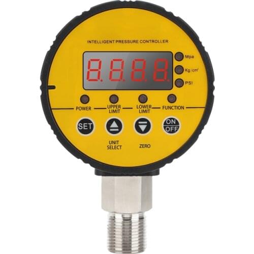 M20*1.5 Digital Pressure Gauge Digital Intelligent Pressure Gauge Pump Negative Pressure Water Pressure Switch Controller