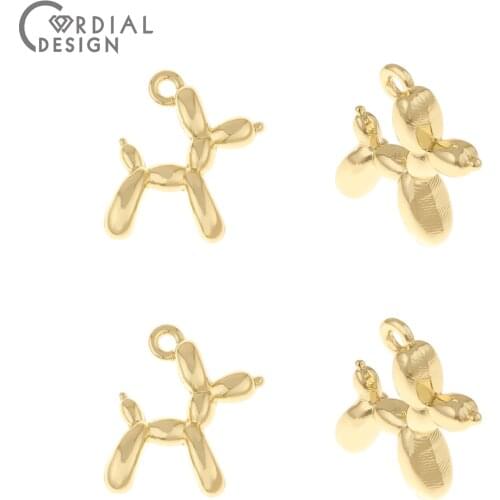 Cordial Design 100Pcs 15*19MM Jewelry Accessories/Pendants/Hand Made/DIY Charms/Animal Shape/Jewelry Finding & Components