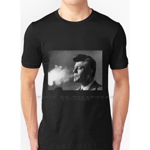 Marcello Mastroianni T Shirt 100% Pure Cotton Federico Fellini Otto E Mezzo The Vitta Italian Cinema Director Nouvelle Vague