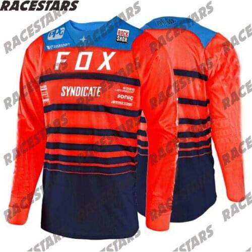 Motocross Mountain Cycling Jersey Long sleeves dirty Maillot Ciclismo Hombre Bicycles Wear MTB Jersey Enduro Downhill Clothing