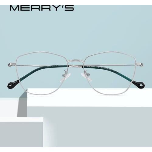 MERRYS DESIGN Unisex Fashion Trending Glasses Frame Men/Women Myopia Prescription Optical Eyeglasses S2026