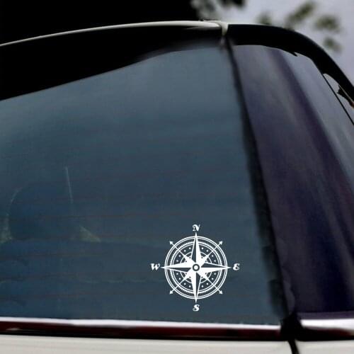 Cute compass Auto Stickers On The Car Vinyl Decal Sticker For Cars Acessories Decoration