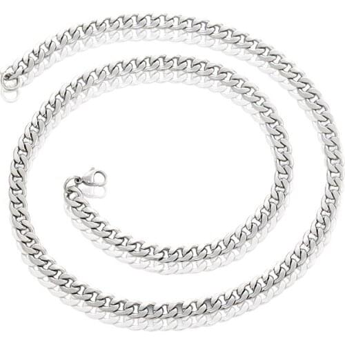 Fashion Personality Cool Clavicle Chain Handsome Boy Universal Long Chain Jewelry Holiday Gift for Men Accessories Necklace