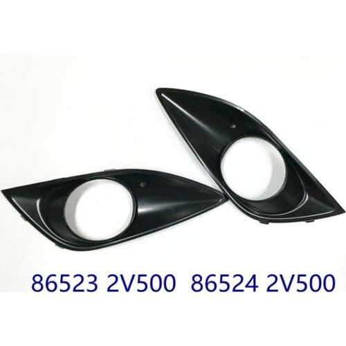 Fog lamp bezel front bumper Fog Lamp cover Assembl right left for Hyundai Veloster Turbo 2012-2015 865232V500 865242V500