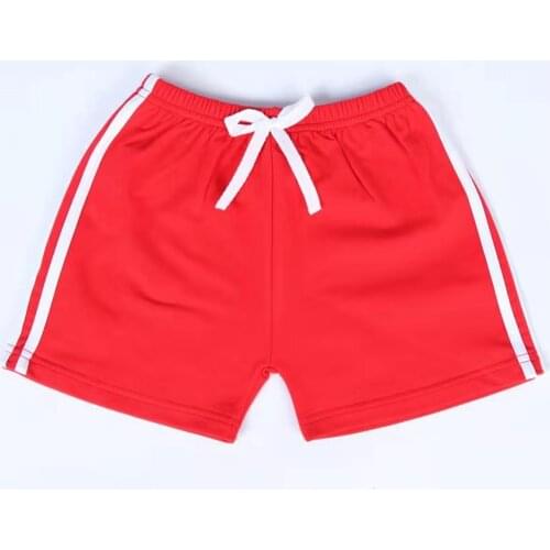Color Changing Shorts in Water Summer Cotton Baby Short One Piece of Shorts Solid Red Color Children Pants 2-14Years Shorts Kids