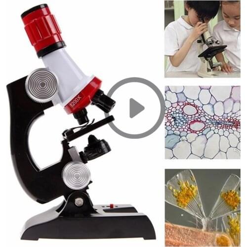 Magnifying Microscope Desk Stationery for Kids Explorer Mideer Toys Montessori Specimen Science Biology Creative DIY Sons Gift