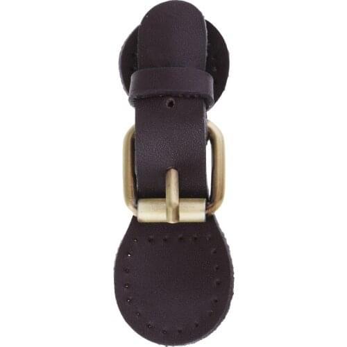 Vintage Sew on Leather Magnetic Snaps Fasteners Replacement Leather Bag Buckles 9.5x2cm