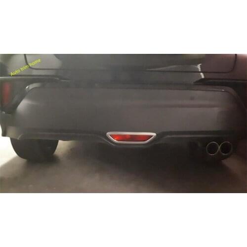 Lapetus Rear Brake Lights Parking Stop Lamps Frame Cover Trim Fit For Toyota C-HR CHR 2016 2017 2018 2019 ABS Auto Accessories